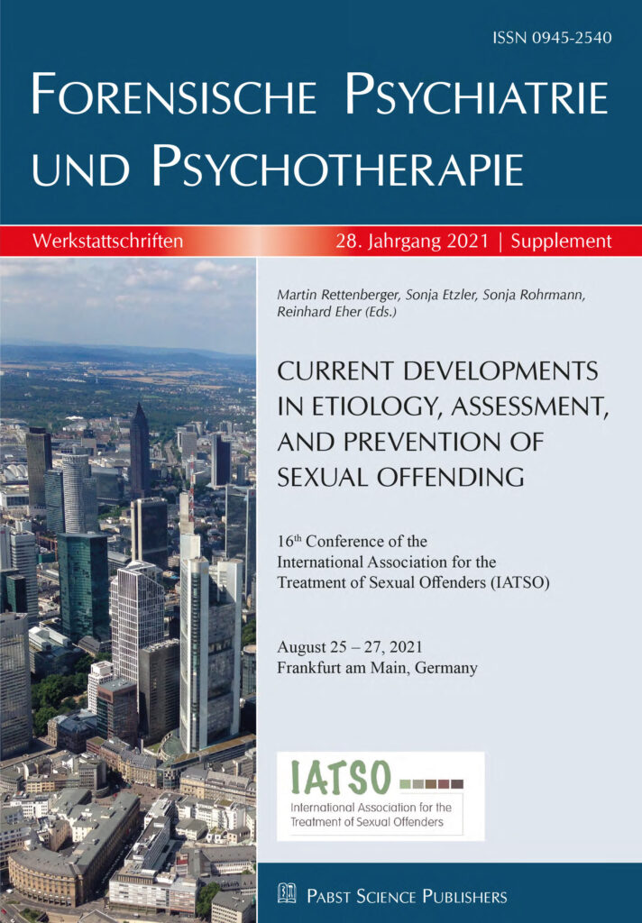 Forensische Psychiatrie und Psychotherapie 2021-supplements