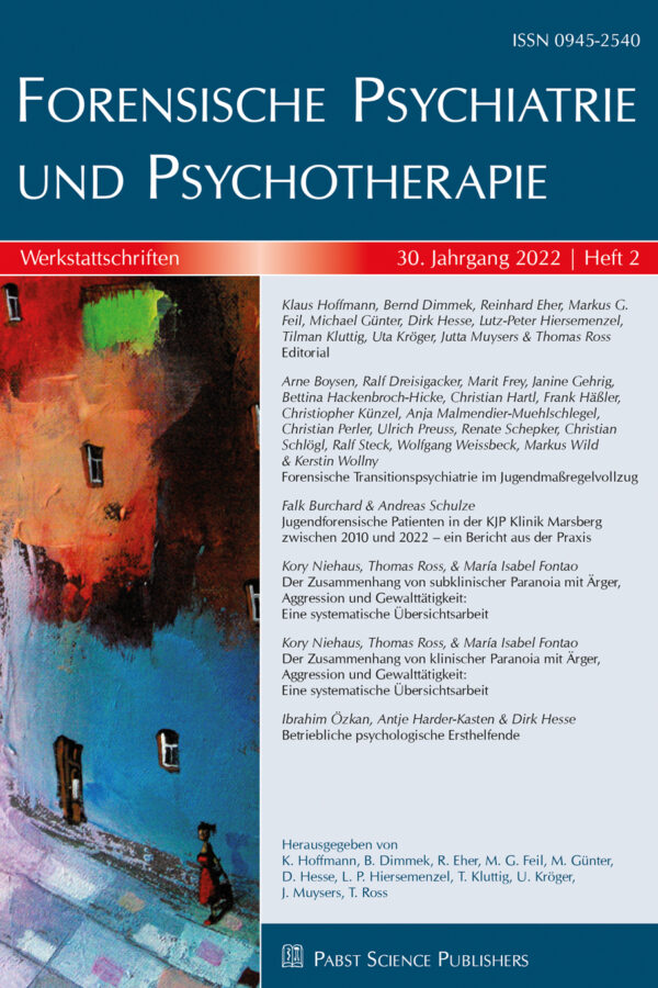 Forensische Psychiatrie und Psychotherapie 22-2