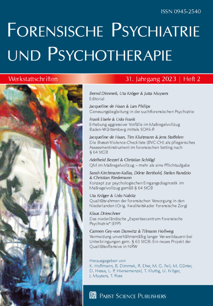 Forensische Psychiatrie und Psychotherapie 2023-2