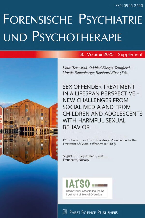 Forensische Psychiatrie und Psychotherapie 23-supplements