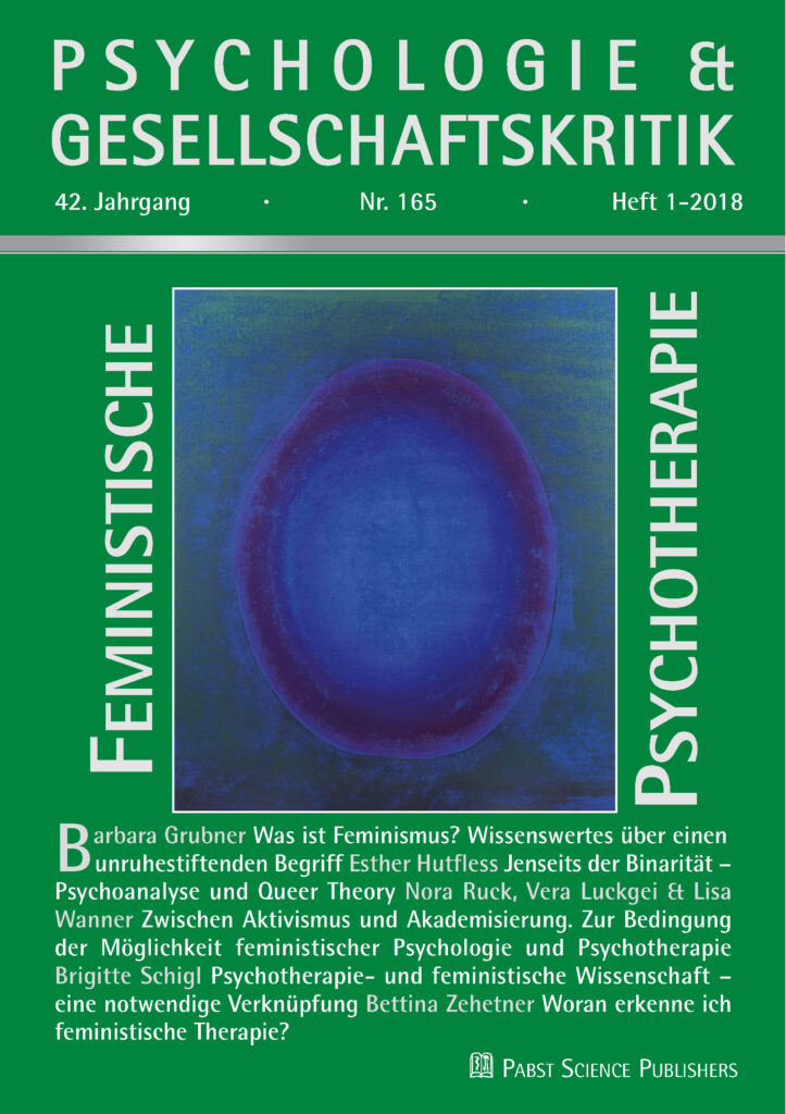 Psychologie & Gesellschaftskritik 2018-1