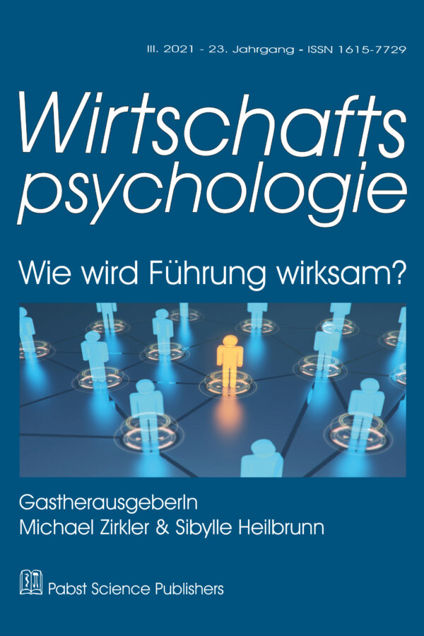 Wirtschaftspsychologie 21-3