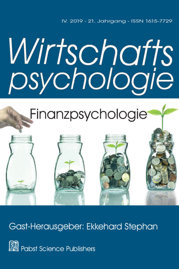 Wirtschaftspsychologie 19-4