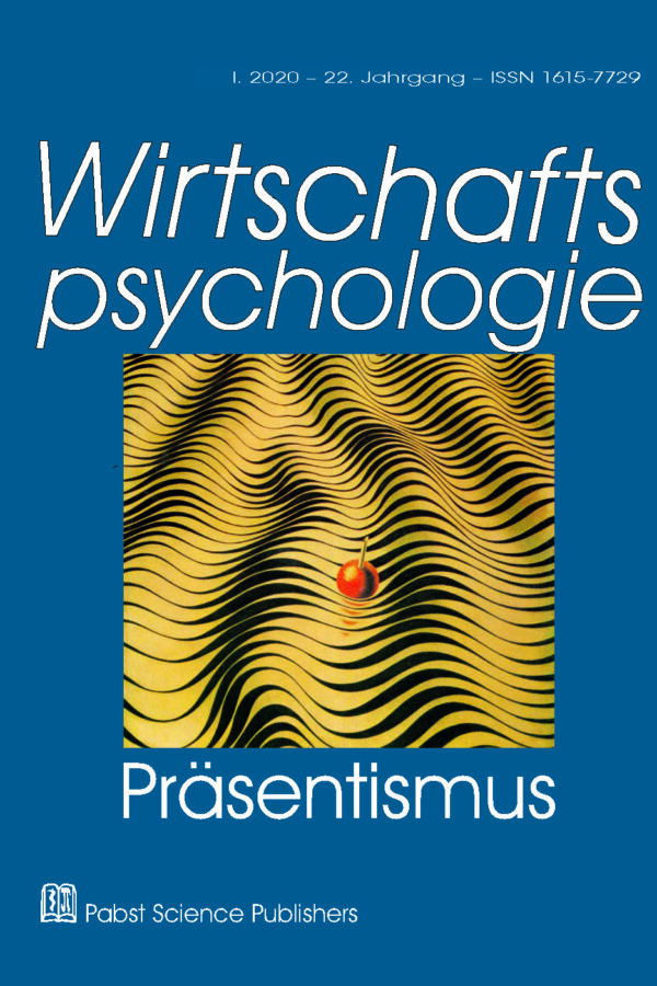 Wirtschaftspsychologie 20-1