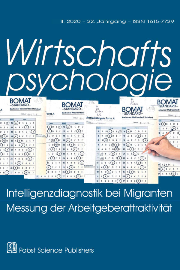 Wirtschaftspsychologie 20-2