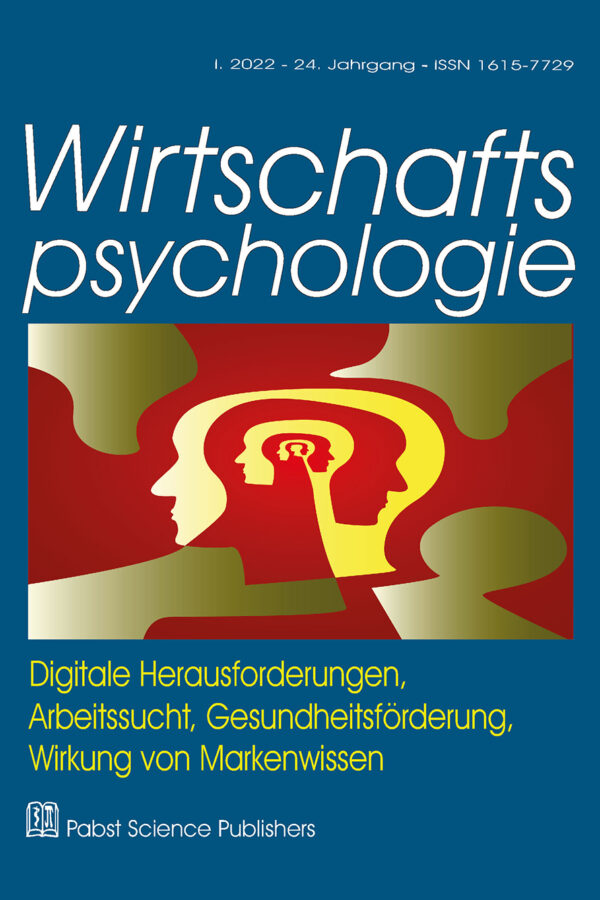 Wirtschaftspsychologie 22-1