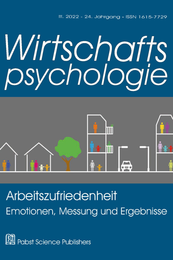 Wirtschaftspsychologie 22-3