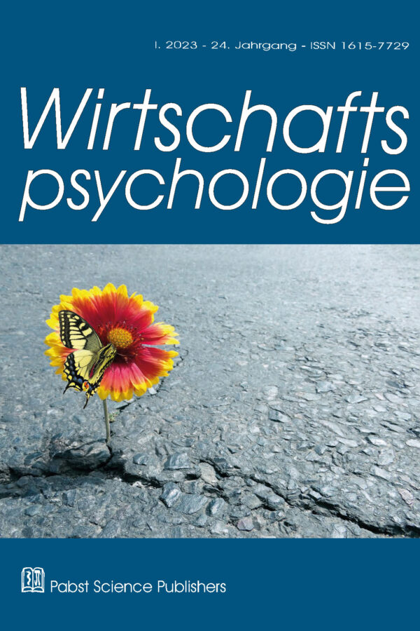 Wirtschaftspsychologie 23-1