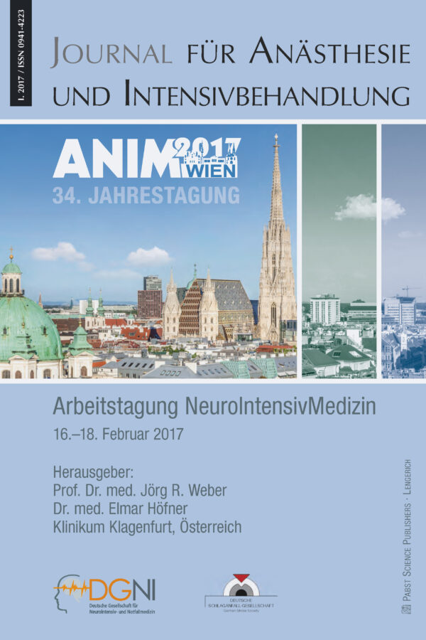 Journal für Anästhesie und Intensivbehandlung 17-1