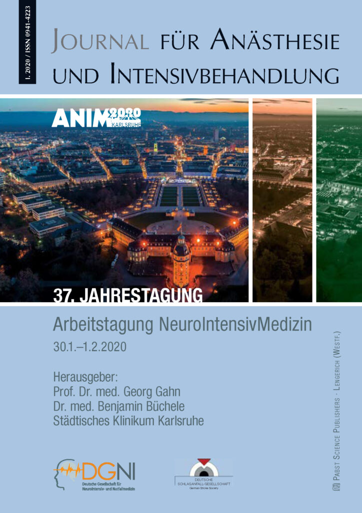 Journal für Anästhesie und Intensivbehandlung 2020-1