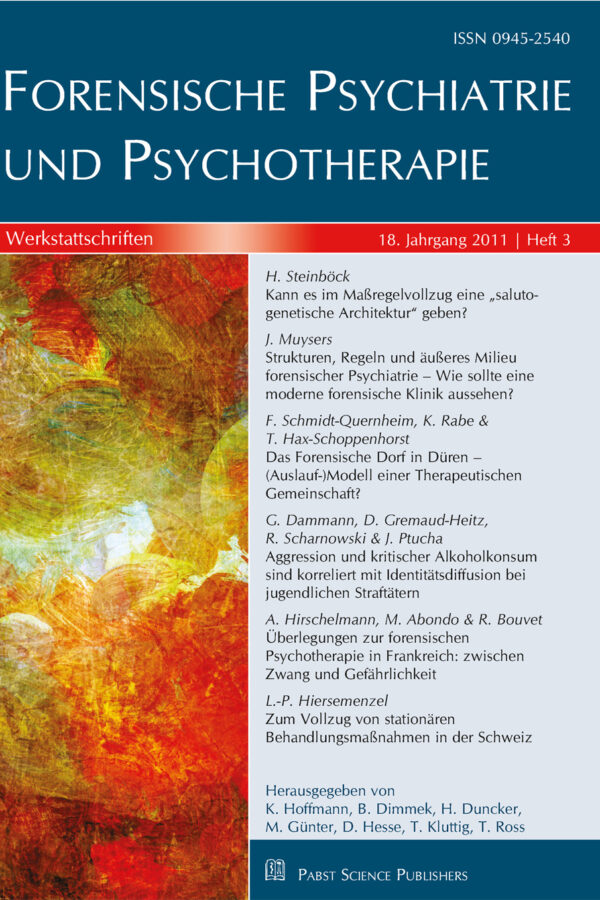 Forensische Psychiatrie und Psychotherapie 11-3