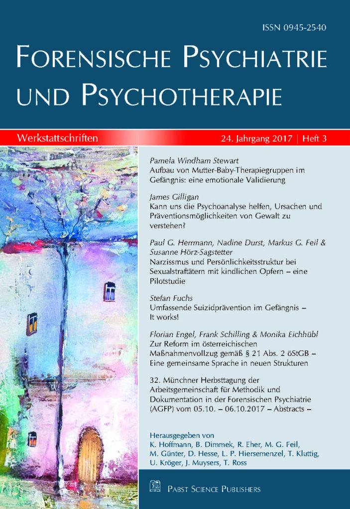 Forensische Psychiatrie und Psychotherapie 2017-3