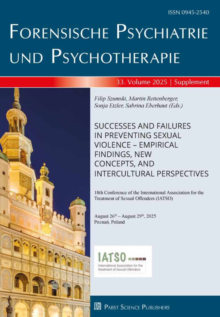 Forensische Psychiatrie und Psychotherapie 2025-supplements