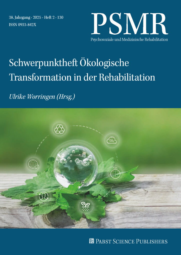 Psychosoziale und Medizinische Rehabilitation 2025-2