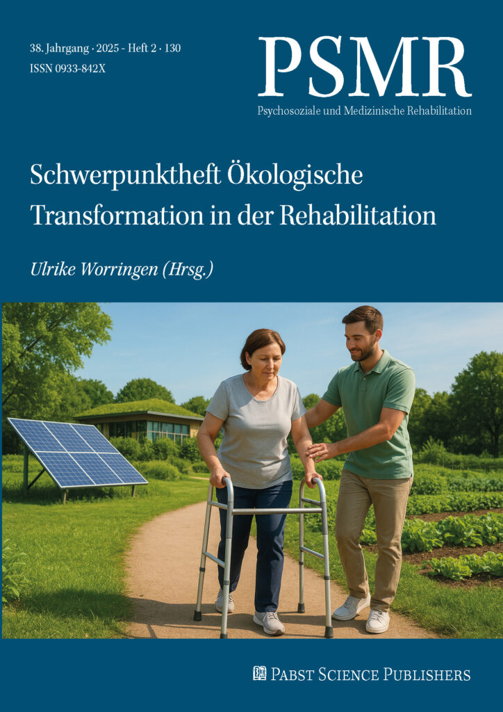 Psychosoziale und Medizinische Rehabilitation 2025-2