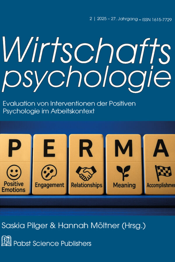 Wirtschaftspsychologie 25-2