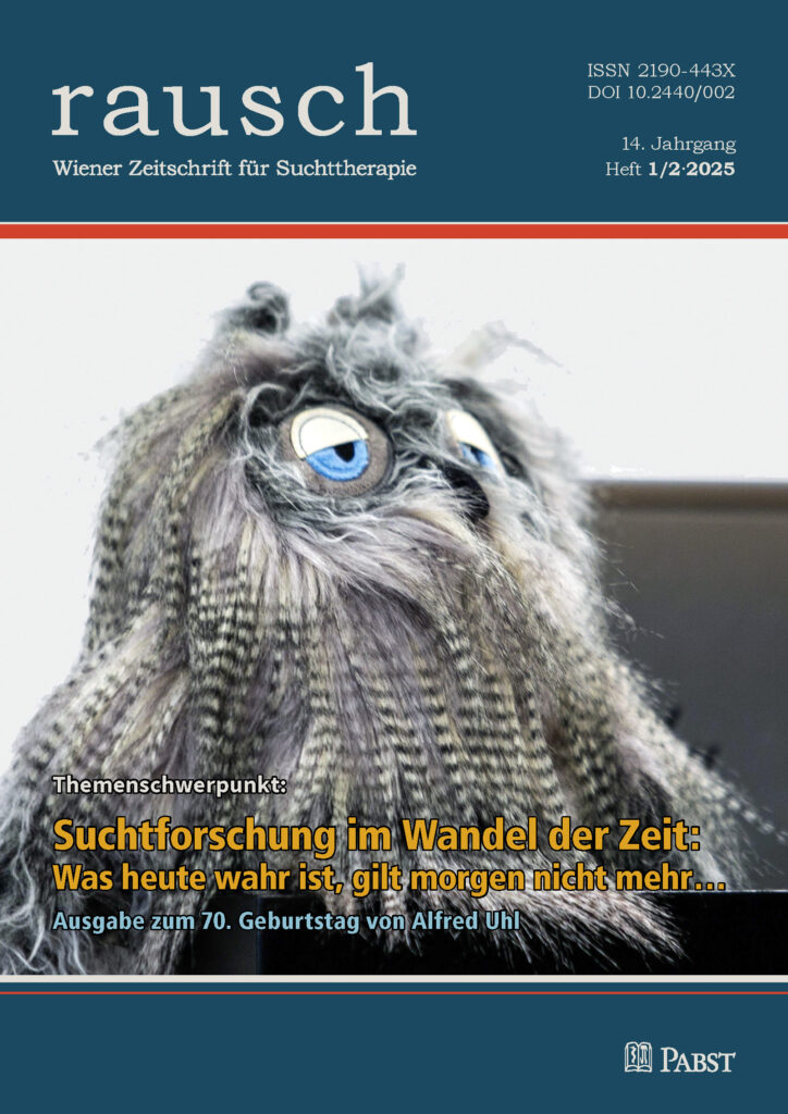 rausch - Wiener Zeitschrift für Suchttherapie 2025-1-2